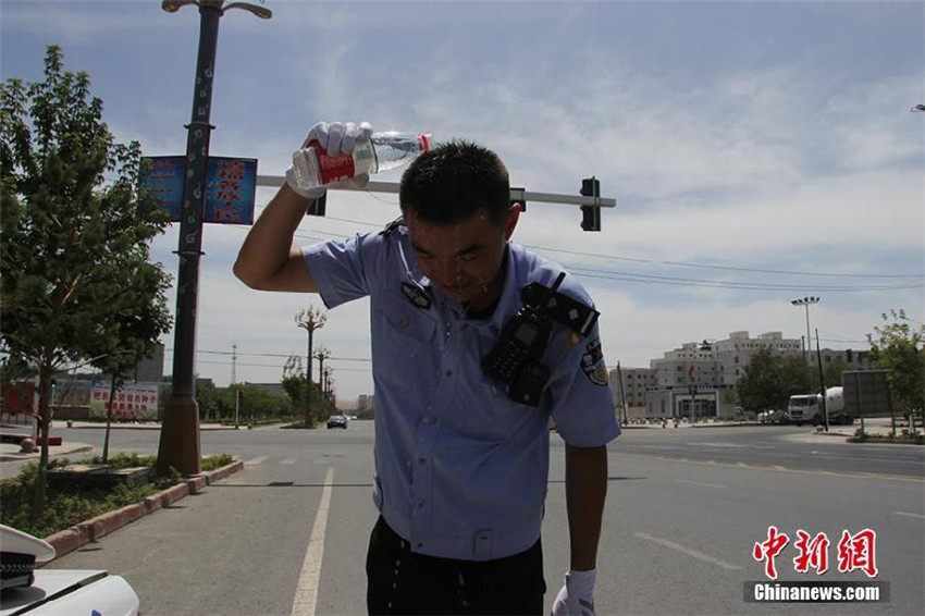 Hitzewarnung in Xinjiang