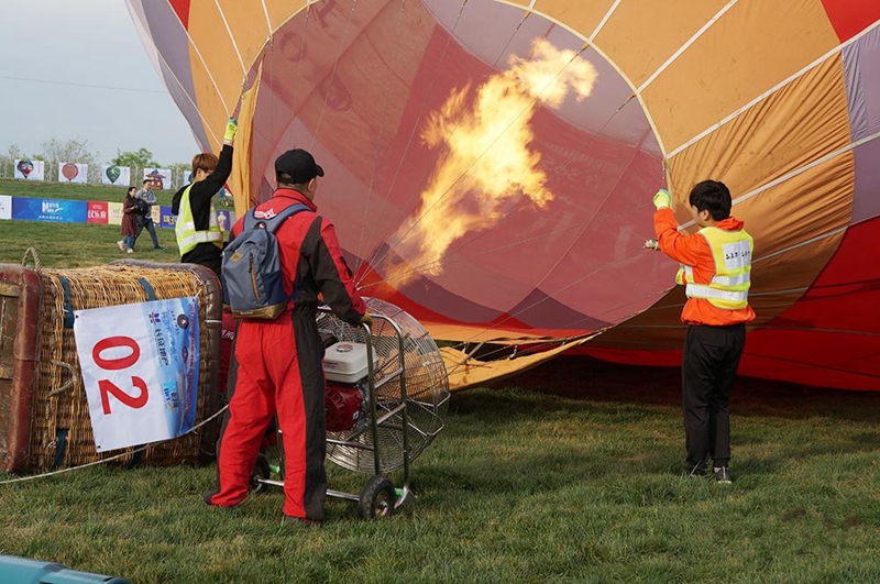 Ballonkarneval in Xi′an findet statt