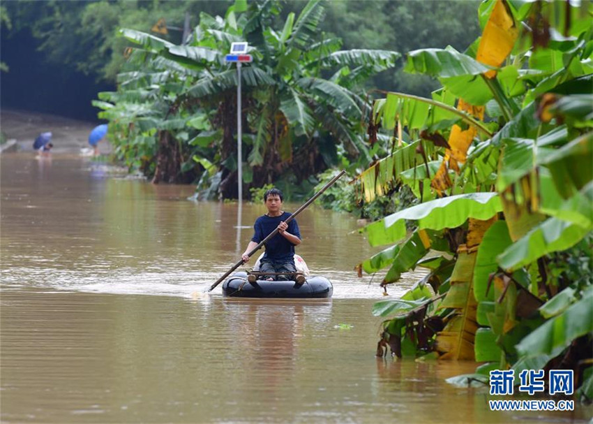 über eine Million Menschen in Guangxi von überschwemmungen betroffen