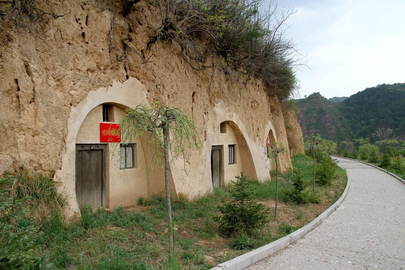 Wohnh?hlen im Norden von Shaanxi: lebendes Fossil des chinesischen Kulturerbes