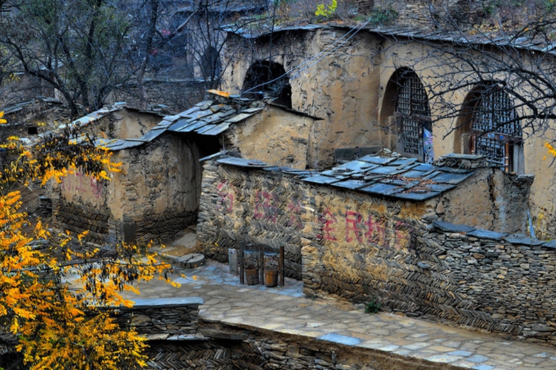 Wohnh?hlen im Norden von Shaanxi: lebendes Fossil des chinesischen Kulturerbes