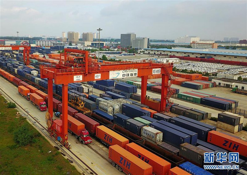 China-Europa-Güterzug f?hrt t?glich nach Hamburg