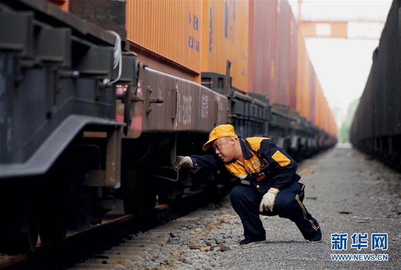 China-Europa-Güterzug f?hrt t?glich nach Hamburg