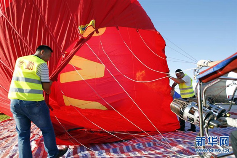 Hei?luftballons in Ningxia