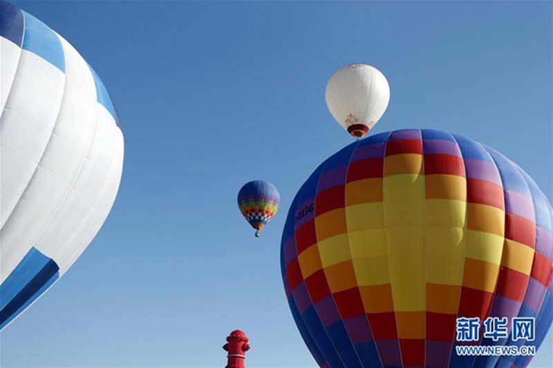 Hei?luftballons in Ningxia