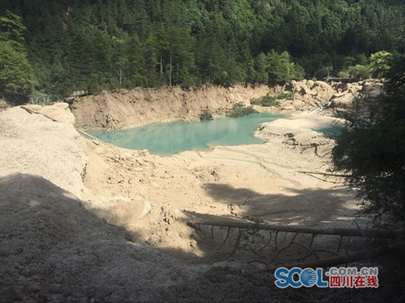 Jiuzhaigou nach Erdbeben nicht mehr so sch?n wie früher