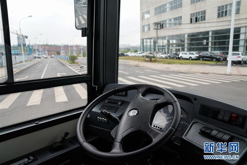 CRRC testet seinen ersten intelligenten 12-Meter Elektrobus