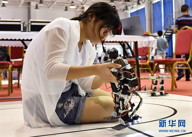 Chinesischer Roboterwettbewerb 2017 in Shandong er?ffnet