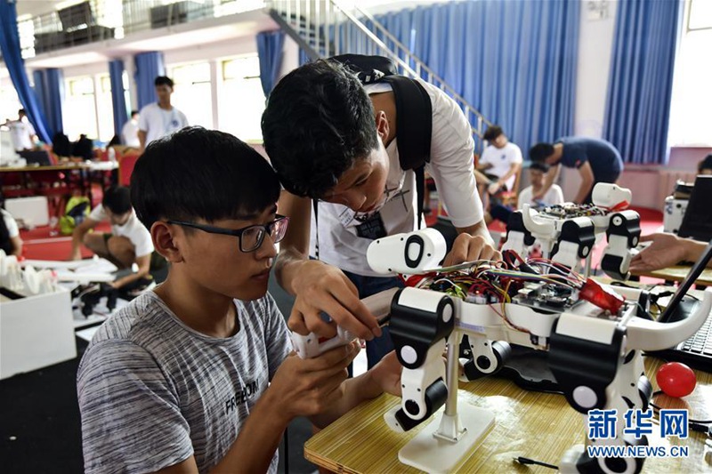 Chinesischer Roboterwettbewerb 2017 in Shandong er?ffnet