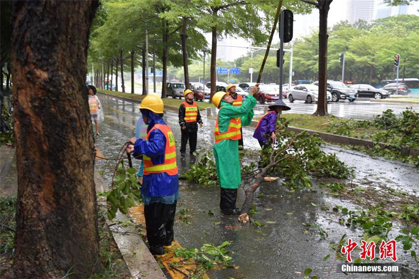 Taifun ?Hato“ wütet in Guangdong