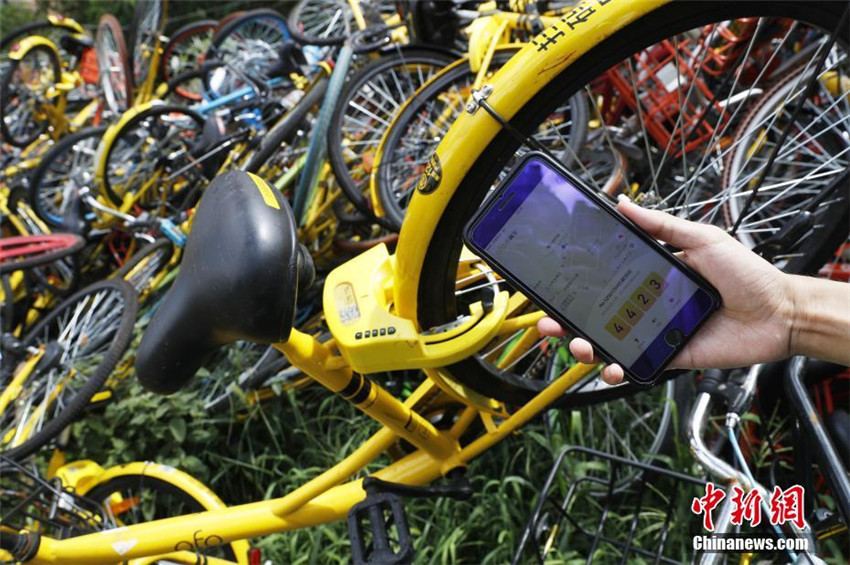 Shanghai kontrolliert die massenhafte Ausbreitung von Mietfahrr?dern