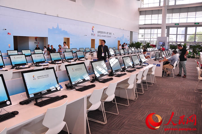 Pressezentrum des BRICS-Gipfeltreffens er?ffnet