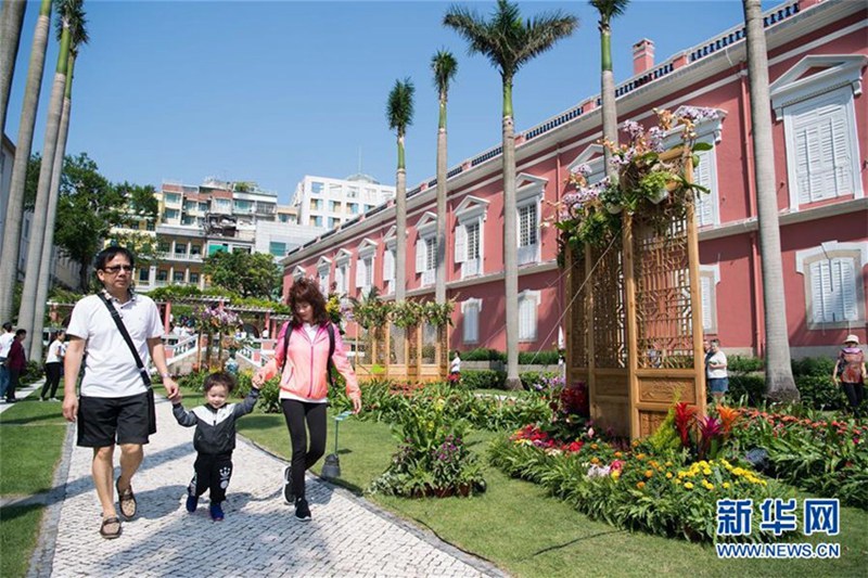 Tag der offenen Tür im Regierungssitz Macao