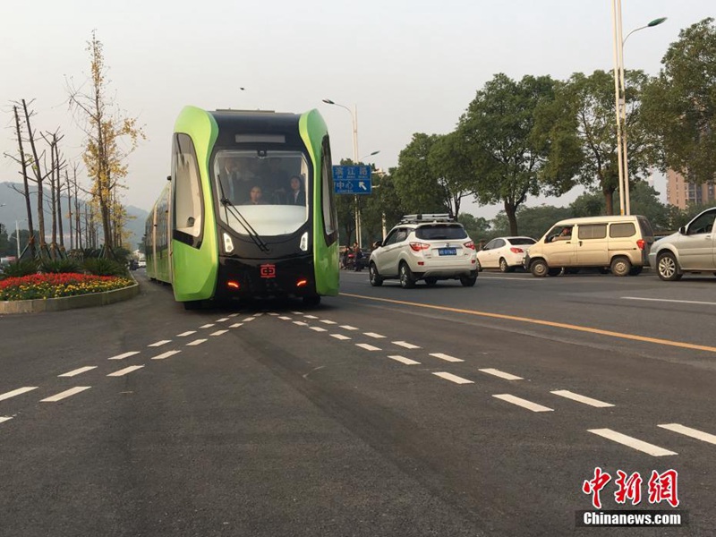 Testfahrt des weltweit ersten ARTs beginnt in Hunan