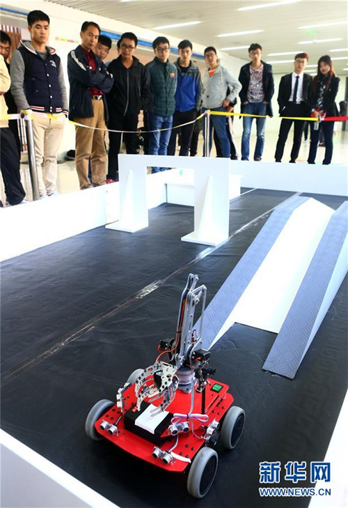 Roboter-Wettbewerb in Tianjin