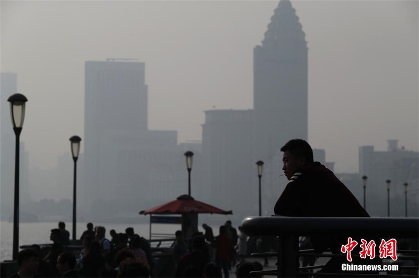 Shanghai von schwerem Smog heimgesucht