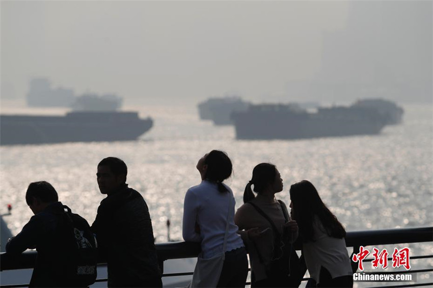 Shanghai von schwerem Smog heimgesucht