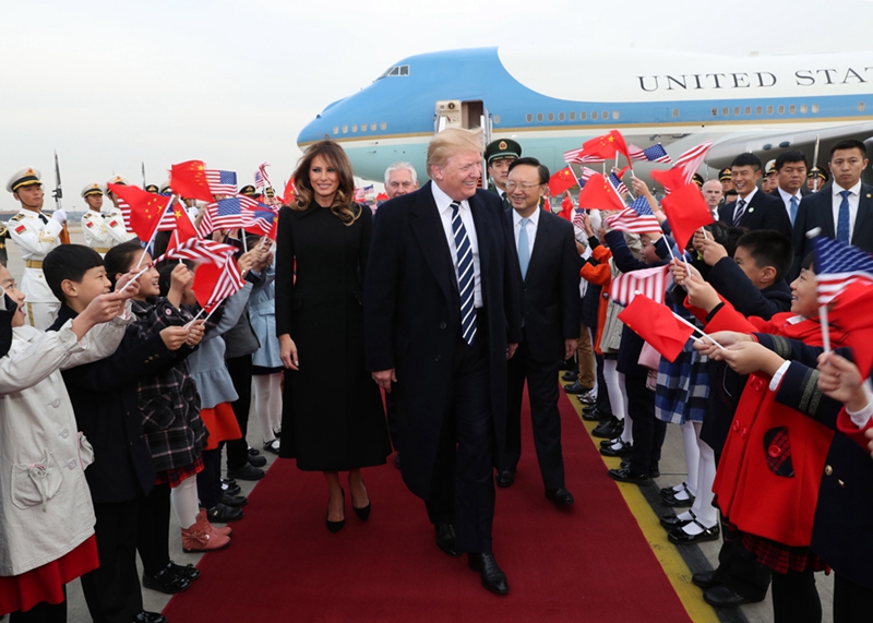 US-Pr?sident Trump besucht China