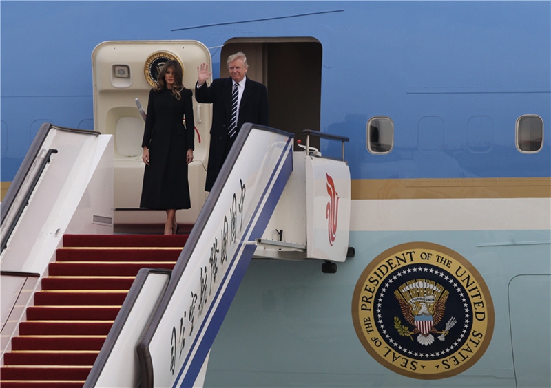US-Pr?sident Trump besucht China