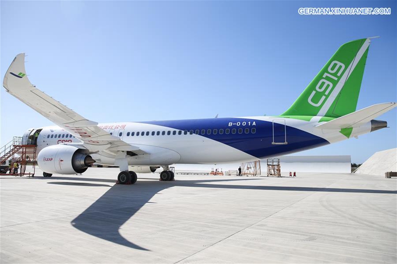C919 führt ersten Langstreckenflug durch