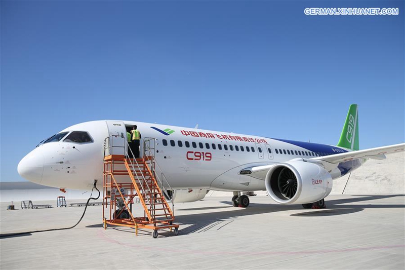 C919 führt ersten Langstreckenflug durch