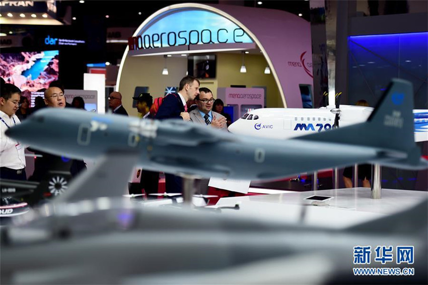 Chinesische Produkte auf der Dubai Airshow