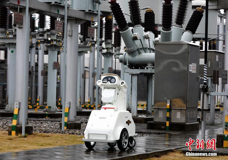Inspektionsroboter-Team in Chongqing