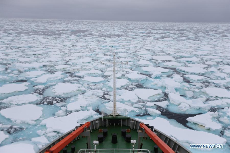 Nordpol-Expedition von Chinas Eisbrecher ?Xuelong“