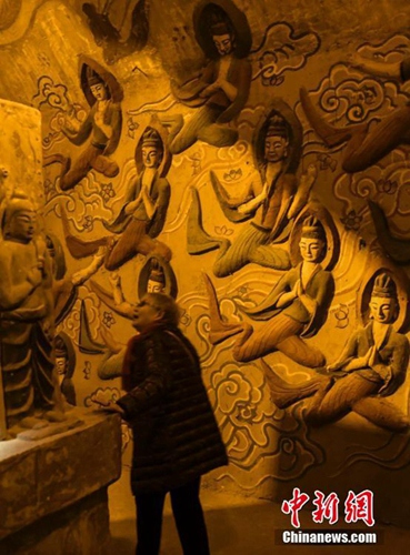 Bedeutende buddhistische Grotten für die ?ffentlichkeit zug?nglich
