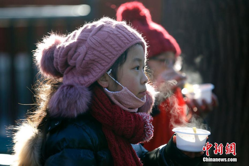 Chinesen feiern Laba-Fest