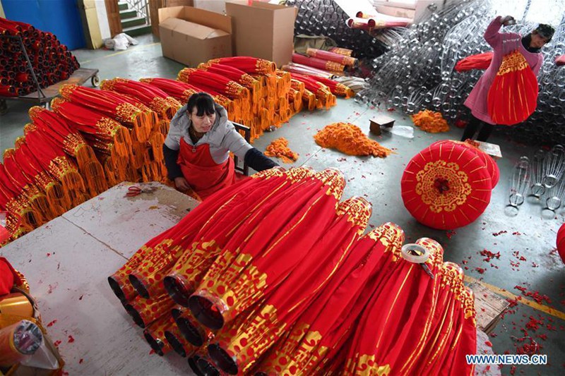 Laternenbasteln zum chinesischen Frühlingsfest