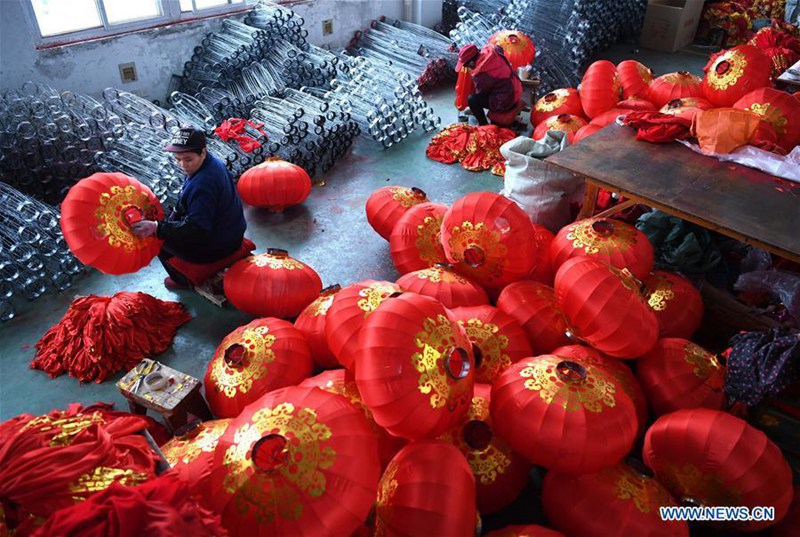 Laternenbasteln zum chinesischen Frühlingsfest
