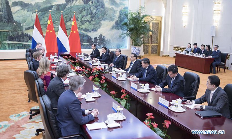 Pr?sident Xi trifft niederl?ndischen K?nig