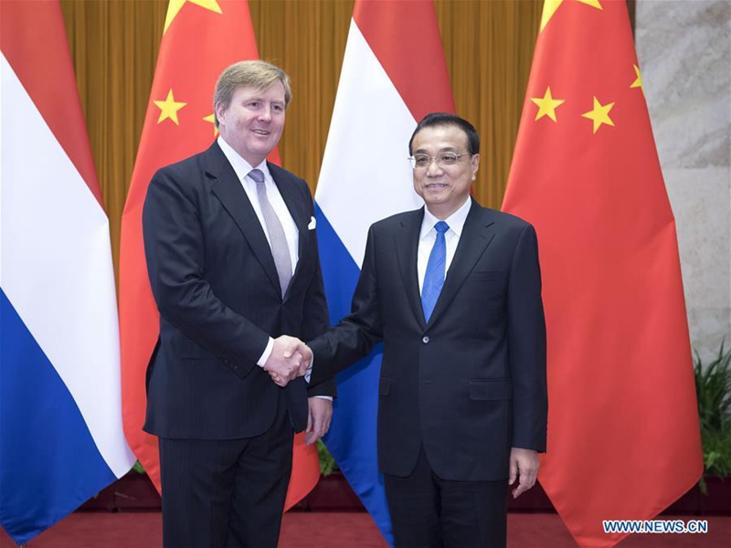 Pr?sident Xi trifft niederl?ndischen K?nig