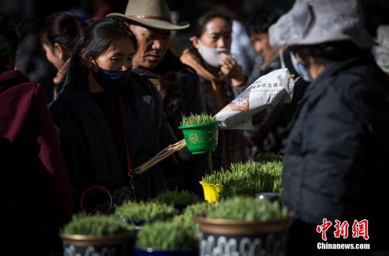 Festliche Stimmung in Lhasa 