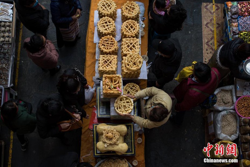Festliche Stimmung in Lhasa 