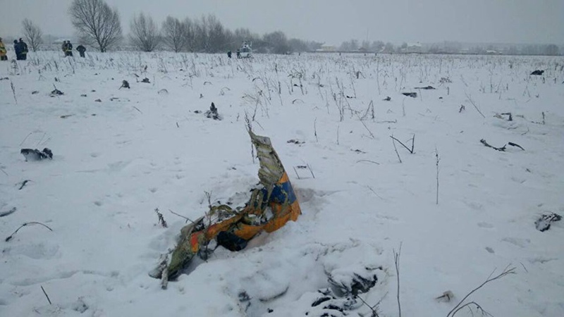 Russisches Flugzeug mit 71 Passagieren an Bord abgestürzt 