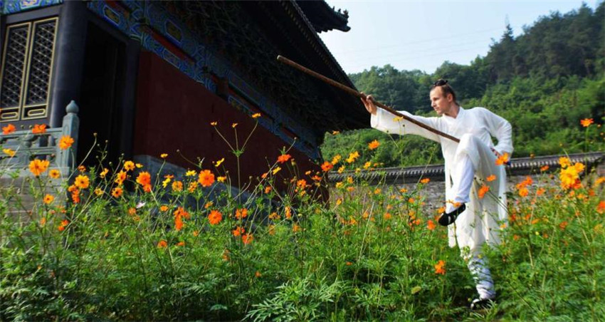 Amerikaner vermittelt chinesische Kung Fu weltweit