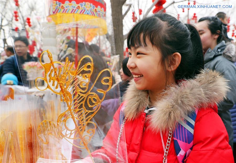 Festliche Stimmung überall in China