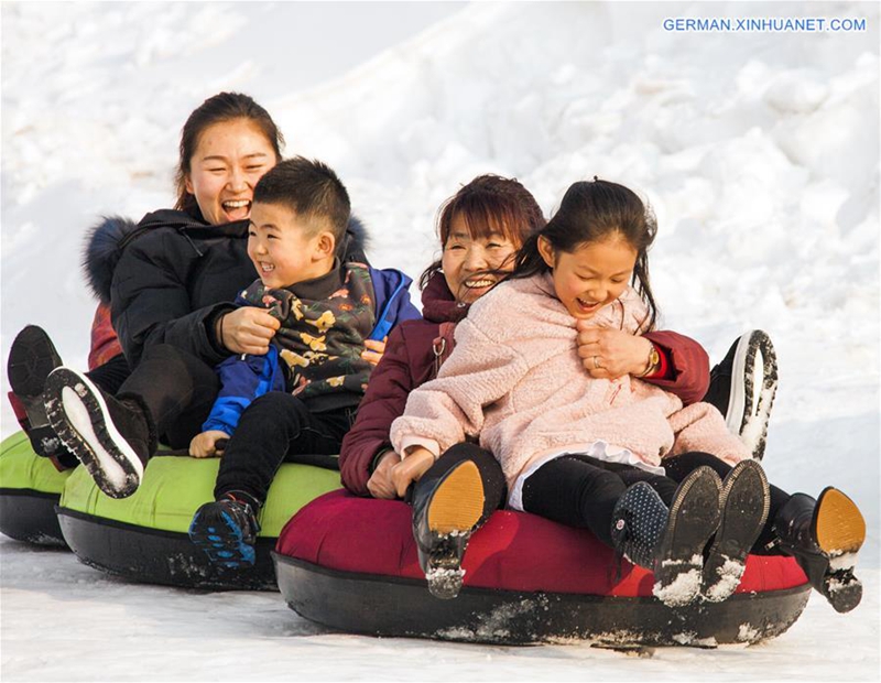 Festliche Stimmung überall in China