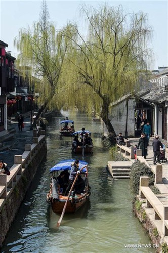 Chinas Zhouzhuang wird ein hei?es Touristenziel