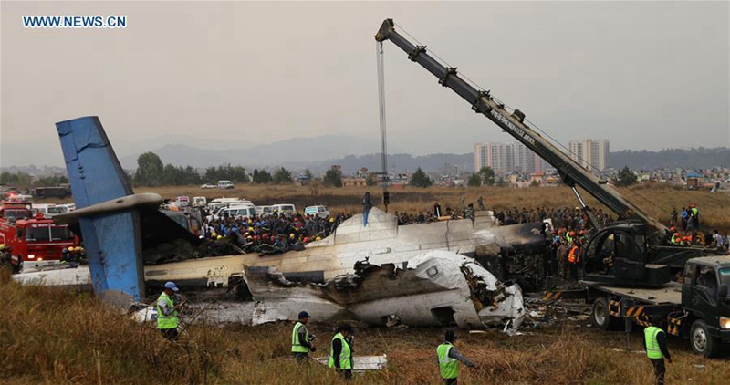 Mindestens 49 Tote bei einem Flugzeugabsturz in Nepal