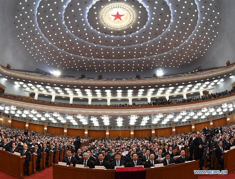 4. Tagung des 13. Nationalen Volkskongresses in Beijing er?ffnet