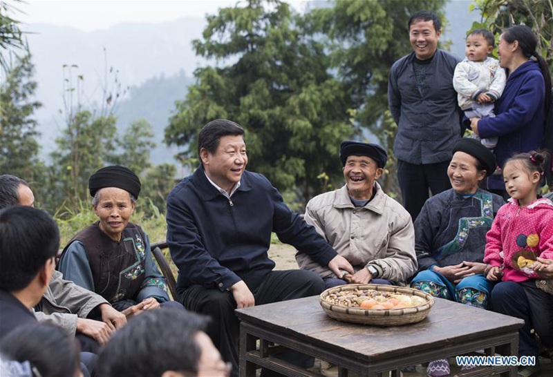 Neu gew?hlter Staatspr?sident Xi Jinping führt China zu Wohlstand