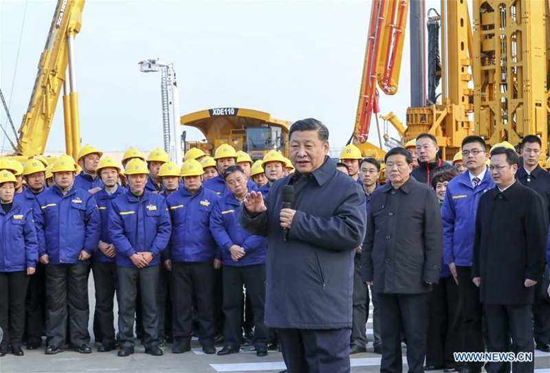Neu gew?hlter Staatspr?sident Xi Jinping führt China zu Wohlstand
