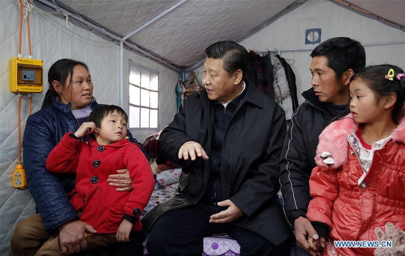 Neu gew?hlter Staatspr?sident Xi Jinping führt China zu Wohlstand