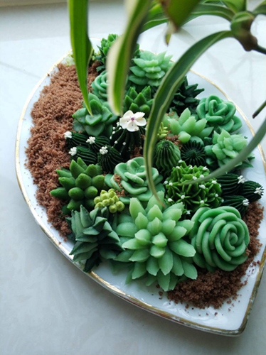 Essbare Kunstwerke: Blumen-Torte