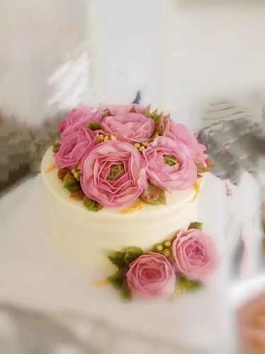 Essbare Kunstwerke: Blumen-Torte