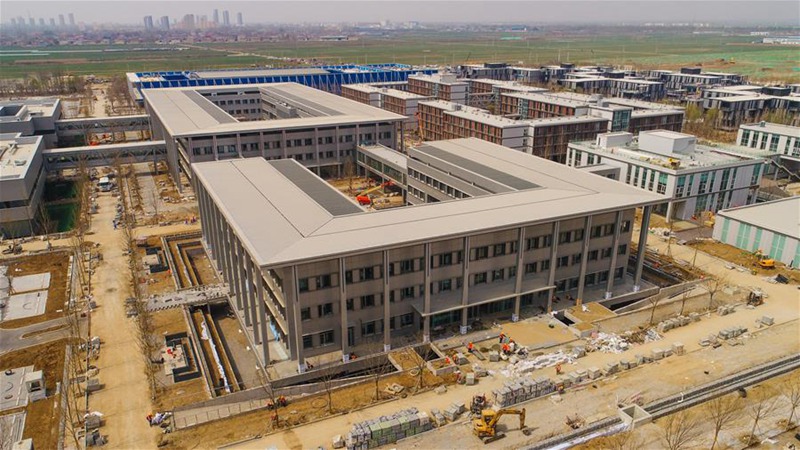 Einj?hriges Jubil?um: Luftaufnahmen von der Xiong'an New Area