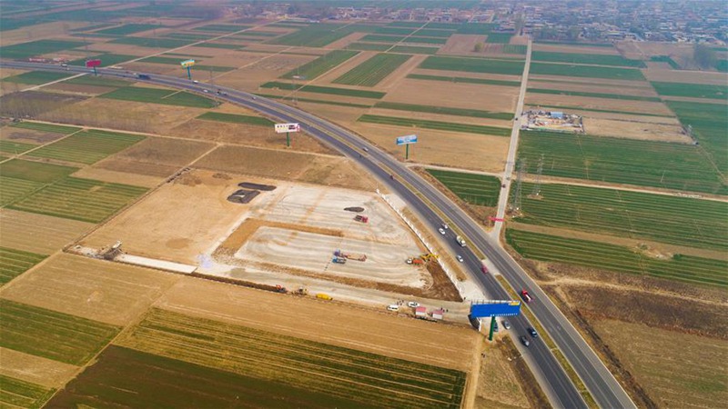 Einj?hriges Jubil?um: Luftaufnahmen von der Xiong'an New Area